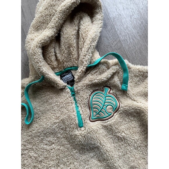Animal Crossing Nintendo Box Lunch Hoodie Size XS Beige - Picture 3 of 6